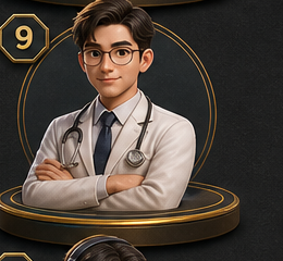 ตัวละครแพทย์ทั่วไปโรงพยาบาลเอกชน (GP)ในเกม Freedom Life Board Game